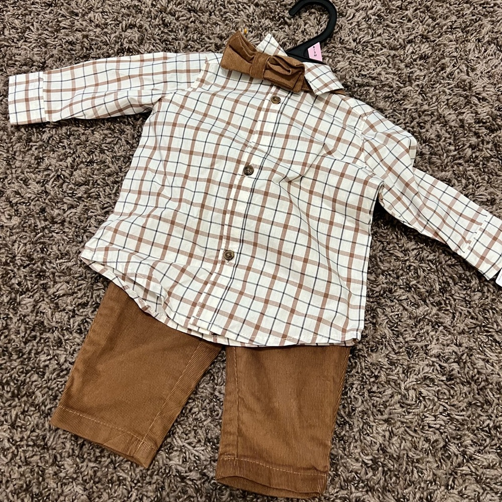 Carter's Boys Matching Set NWT